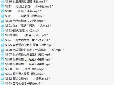 【全网独家】小野猫全套完整版合集-手动去重N221-N373