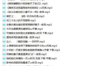 【全网独家】星河软梦 音声全集 -3.2G