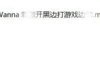 Wanna 开黑边打游戏边（补）