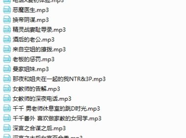 【绝版珍藏】焱绯音声 全集 -6.8G