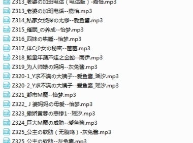 【全网独家】2025小野猫Z系列_Z301-Z330大合集